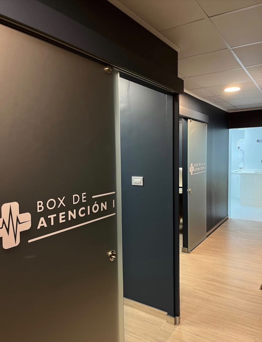 Acceso a box de atención
